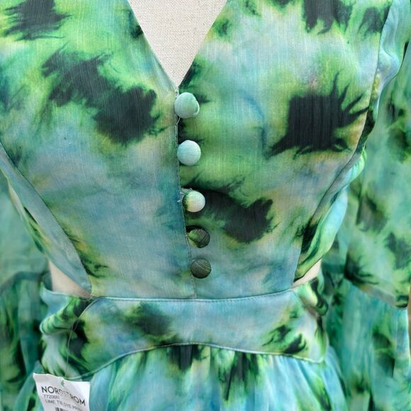 RAHI Willa Cutout Open Back Long Sleeve Dress NWT - Picture 6 of 12